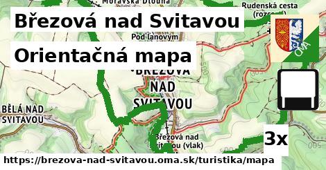 Orientačná mapa, Březová nad Svitavou