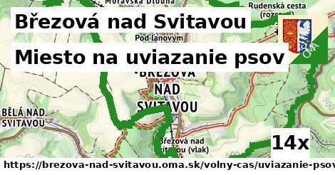 Miesto na uviazanie psov, Březová nad Svitavou