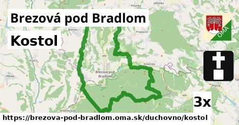 Kostol, Brezová pod Bradlom