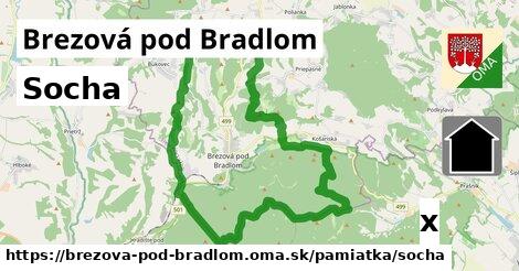 Socha, Brezová pod Bradlom