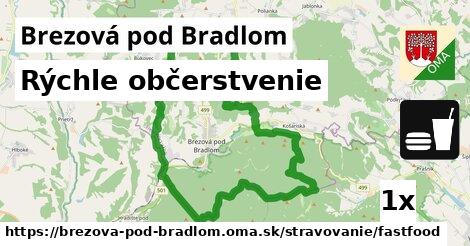 Rýchle občerstvenie, Brezová pod Bradlom