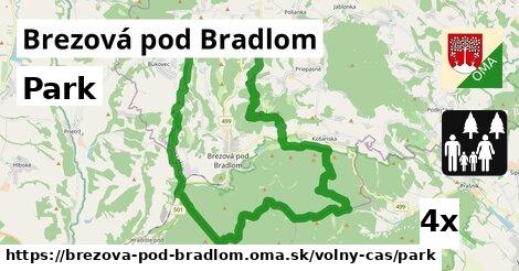 Park, Brezová pod Bradlom