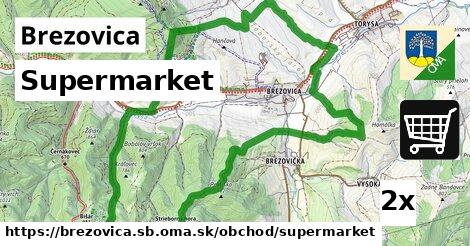 supermarket v Brezovica, okres SB