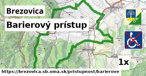 Barierový prístup, Brezovica, okres SB