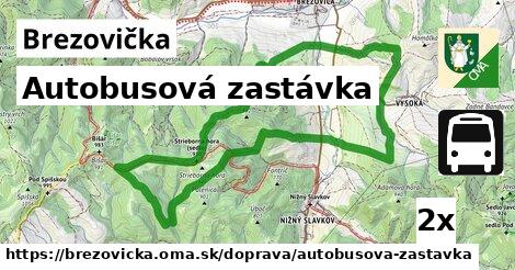 Autobusová zastávka, Brezovička