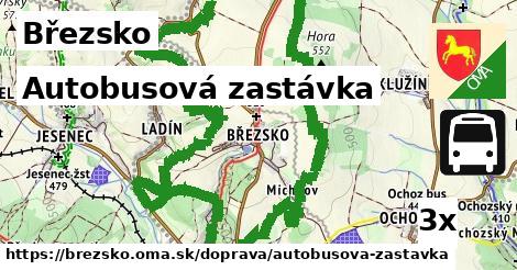 Autobusová zastávka, Březsko