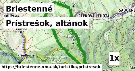 Prístrešok, altánok, Briestenné