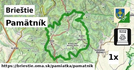 Pamätník, Brieštie