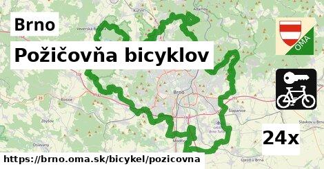 Požičovňa bicyklov, Brno