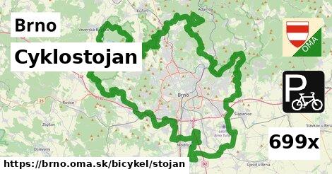 Cyklostojan, Brno