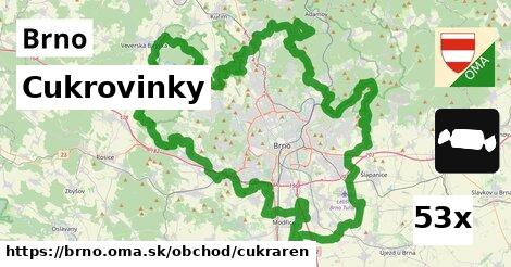 Cukrovinky, Brno