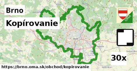 Kopírovanie, Brno