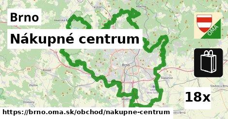 nákupné centrum v Brno