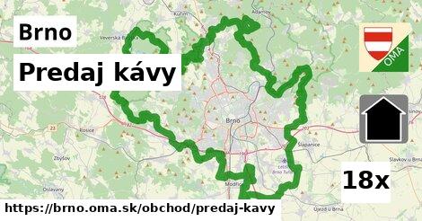 Predaj kávy, Brno