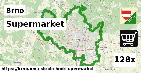 supermarket v Brno