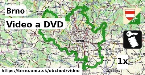 video a DVD v Brno