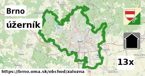 úžerník, Brno