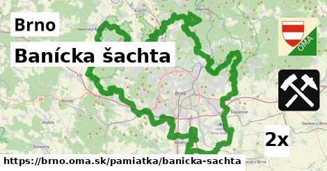 banícka šachta v Brno