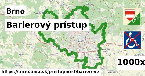 Barierový prístup, Brno