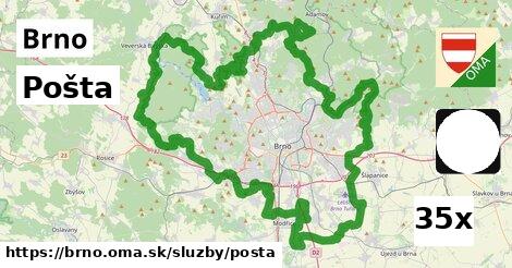 Pošta, Brno