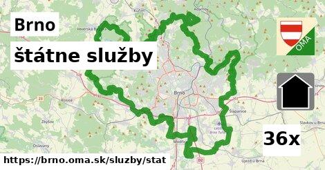 štátne služby, Brno