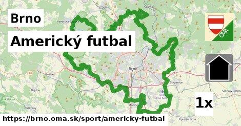 americký futbal v Brno