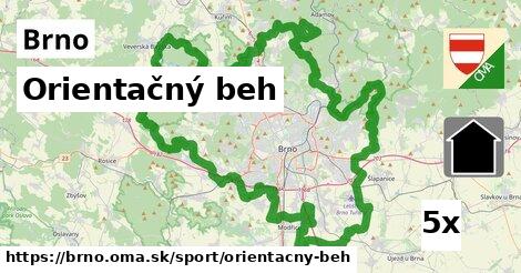 orientačný beh v Brno