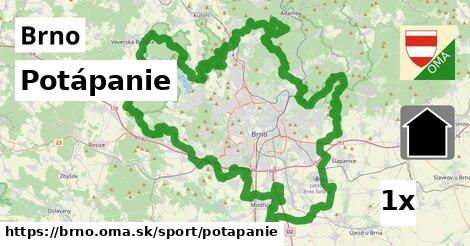 Potápanie, Brno