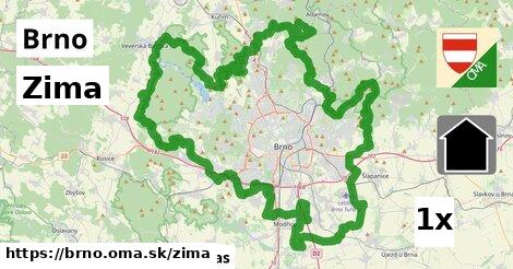 zima v Brno