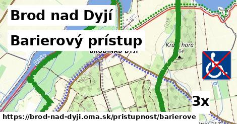 Barierový prístup, Brod nad Dyjí