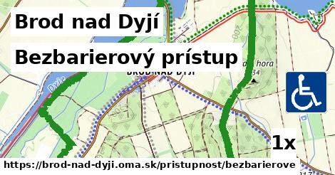 Bezbarierový prístup, Brod nad Dyjí