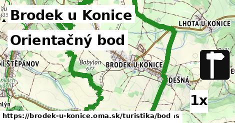 Orientačný bod, Brodek u Konice