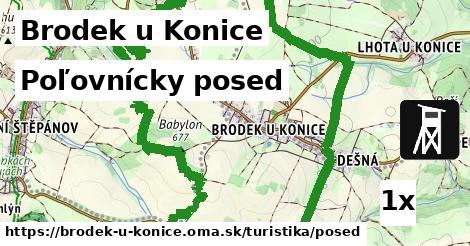 Poľovnícky posed, Brodek u Konice