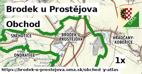 obchod v Brodek u Prostějova
