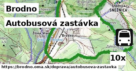 Autobusová zastávka, Brodno