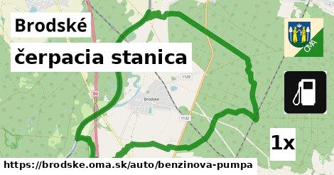 čerpacia stanica, Brodské