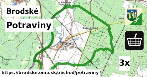 Potraviny, Brodské