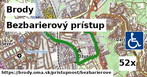 Bezbarierový prístup, Brody