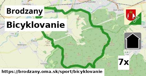 bicyklovanie v Brodzany