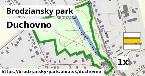 duchovno v Brodziansky park