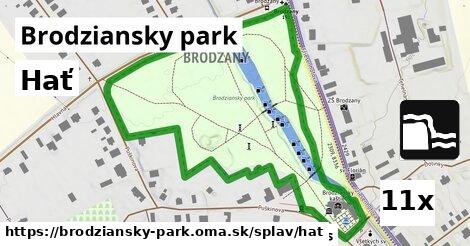 Hať, Brodziansky park