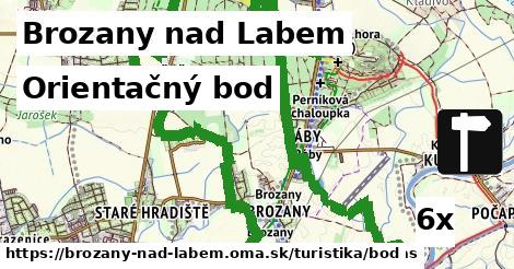 Orientačný bod, Brozany nad Labem