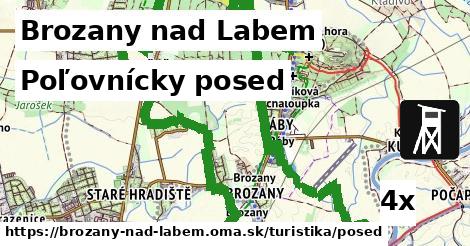 Poľovnícky posed, Brozany nad Labem