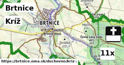 Kríž, Brtnice