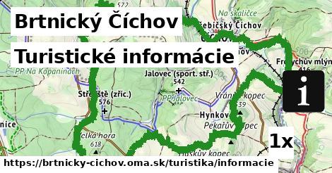 Turistické informácie, Brtnický Číchov