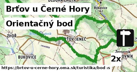 orientačný bod v Brťov u Černé Hory