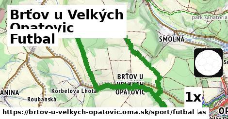 futbal v Brťov u Velkých Opatovic