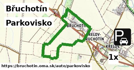 parkovisko v Břuchotín