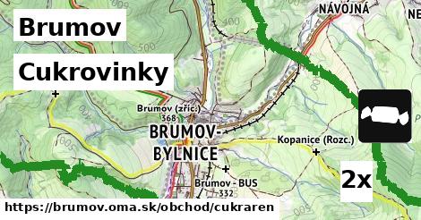 cukrovinky v Brumov