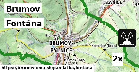 Fontána, Brumov